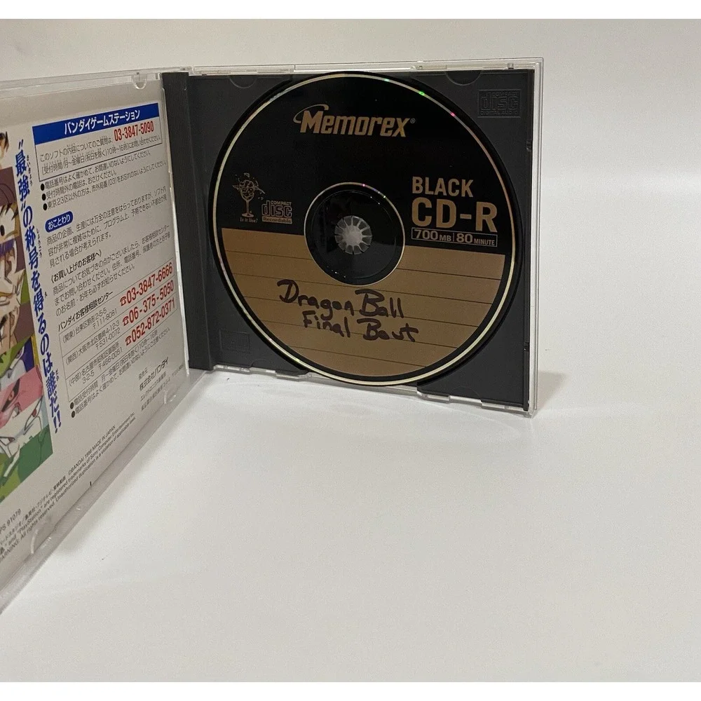 PS1 Dragon Ball GT Final Bout Japanese Import Complete PS1